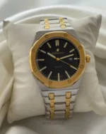 AP Piguet - (Analog Watch) – Black Dial / Gold & Silver Strap