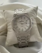 AP Piguet - (Analog Watch) – White Dial / Silver Strap