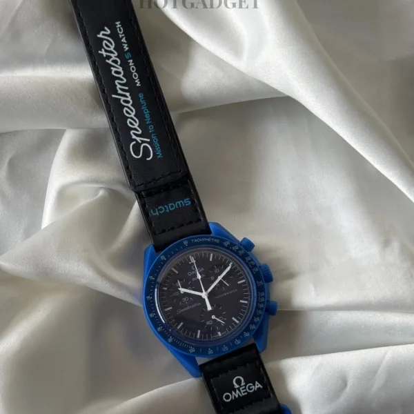Bioceramic MoonSwatch (Chronograph Watch) Neptune