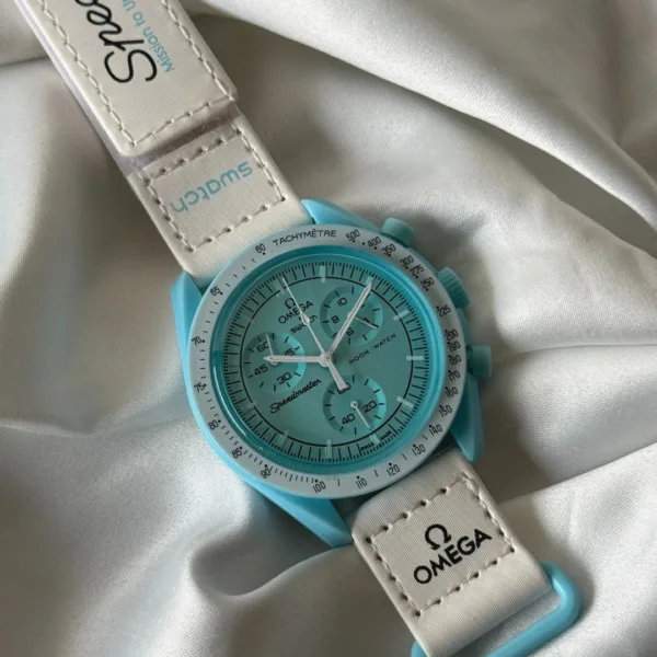 Bioceramic MoonSwatch (Chronograph Watch) Uranus