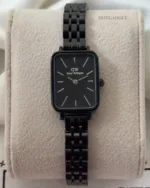 DW Quadro (Analog Watch) – Black – Link Strap