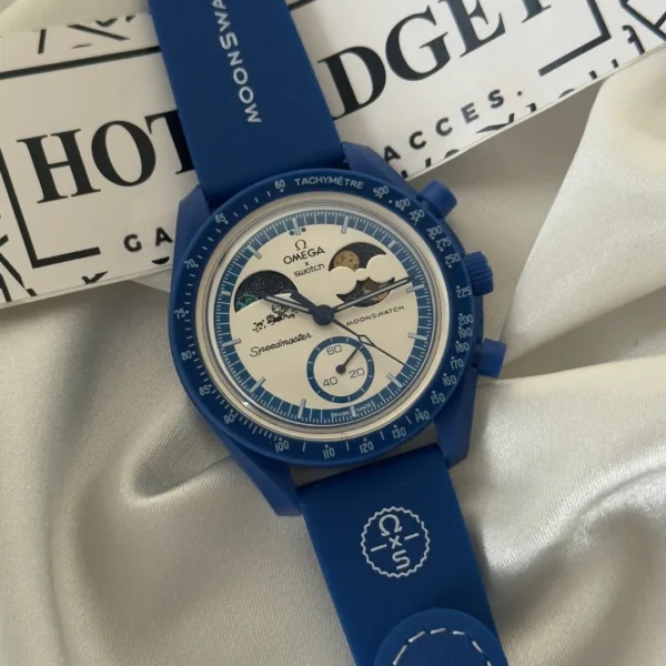 Bioceramic MoonSwatch (Chronograph Watch) Earthphase