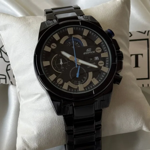 Edifice-EFR-540 (Chronograph Watch) – Black