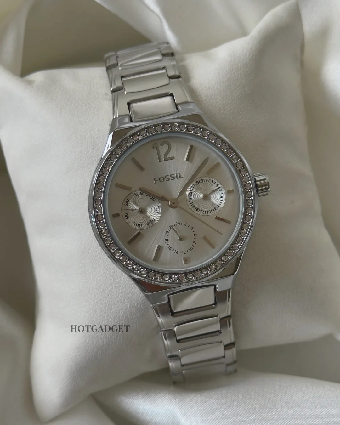 Fossil-BQ3720 (Chronograph Watch) Fossil-BQ3720 (Chronograph Watch) – Silver