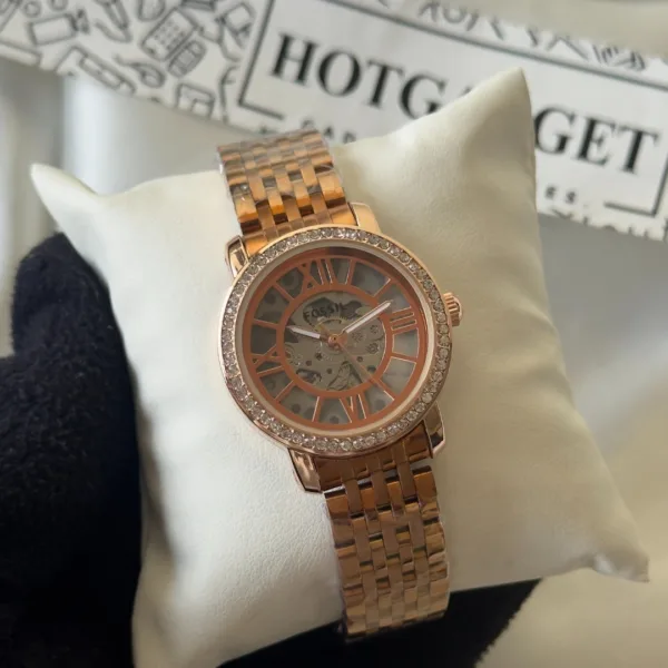 Fossil-Curiosity ME3087 (Automatic Watch) – Rose Gold