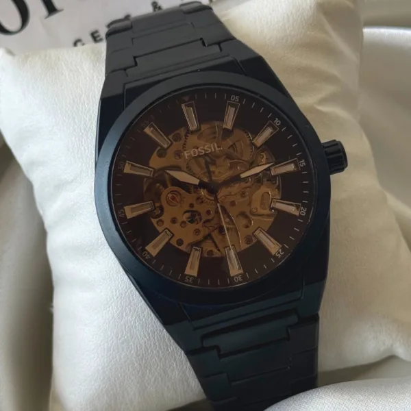 Fossil-Everett (Automatic Watch) – Black