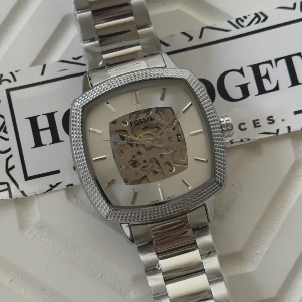 Fossil-LE1219 Nick (Chronograph Watch) – Silver