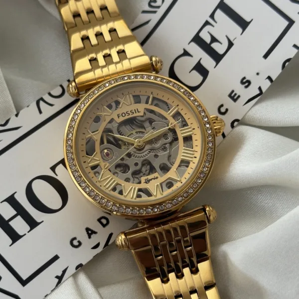 Fossil-Lyric (Automatic Watch) – Gold