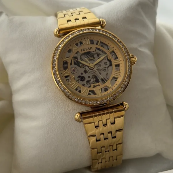 Fossil-Lyric (Automatic Watch) – Gold