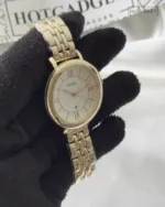 Fossil-RF315 (Analog Watch) – White Dial / Rose Gold Strap – video