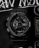 GShock-GA-11011B (Analog Digital Watch) – Black – Grey Accents