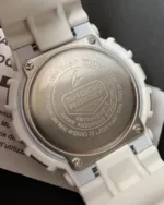 GShock-GA-110GB (Analog Digital Watch) – Black Dial / White Strap