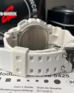 GShock-GA-110GB (Analog Digital Watch) – Black Dial / White Strap