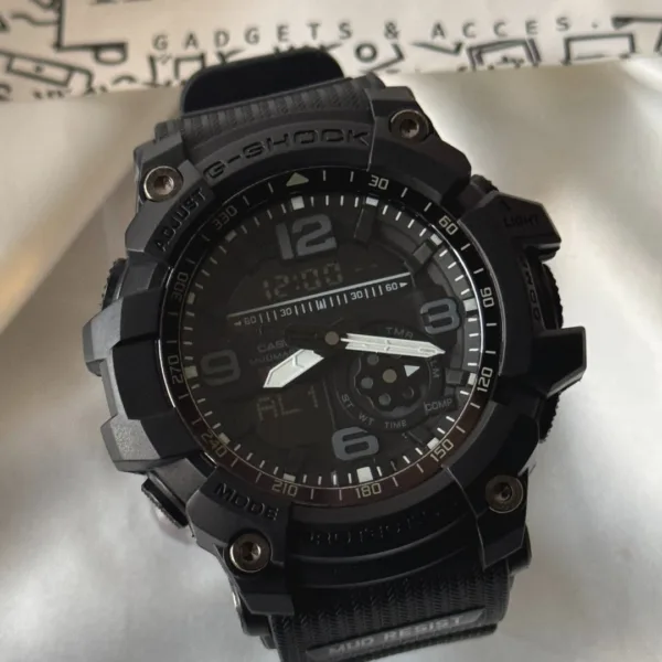 GShock-Mudmaster GG-1000 (Analog Digital Watch) – Black