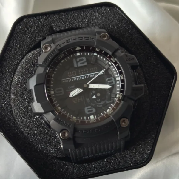 GShock-Mudmaster GG-1000 (Analog Digital Watch) – Black