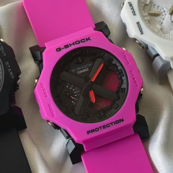 GShock-A-2300-7ADR (Analog Digital Watch)