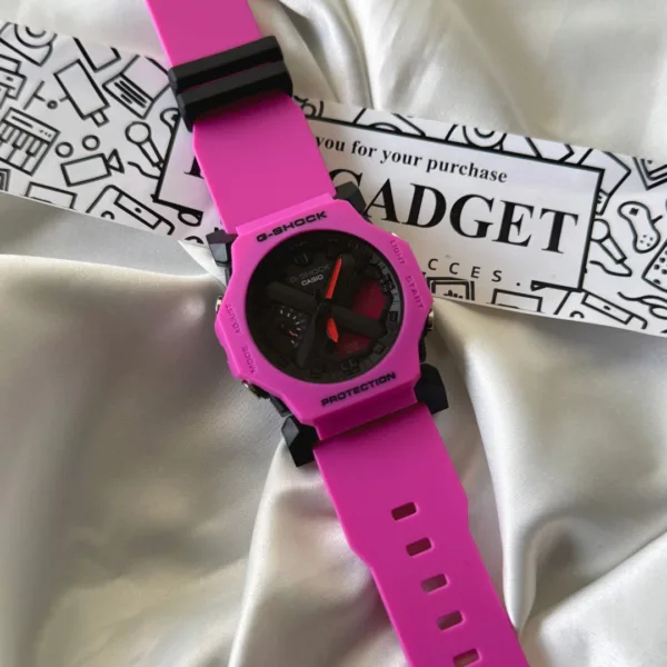GShock-A-2300-7ADR (Analog Digital Watch)