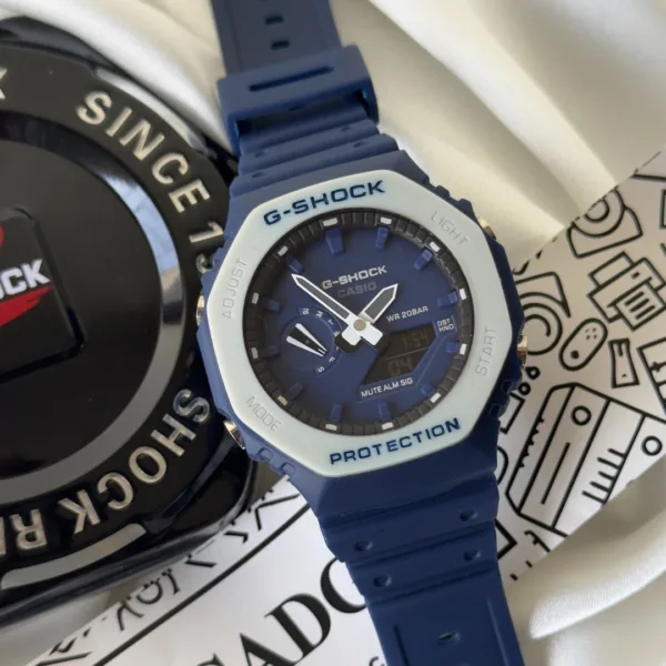 GShock-GA-B2100 (Analog Digital Watch) – Blue