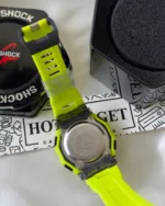 GShock-GBD-200SM (Digital Watch) – Black Dial / Neon Strap