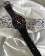 GShock-GM-2100 (Analog Digital Watch) – Black Dial / Black Strap – Rainbow Markers