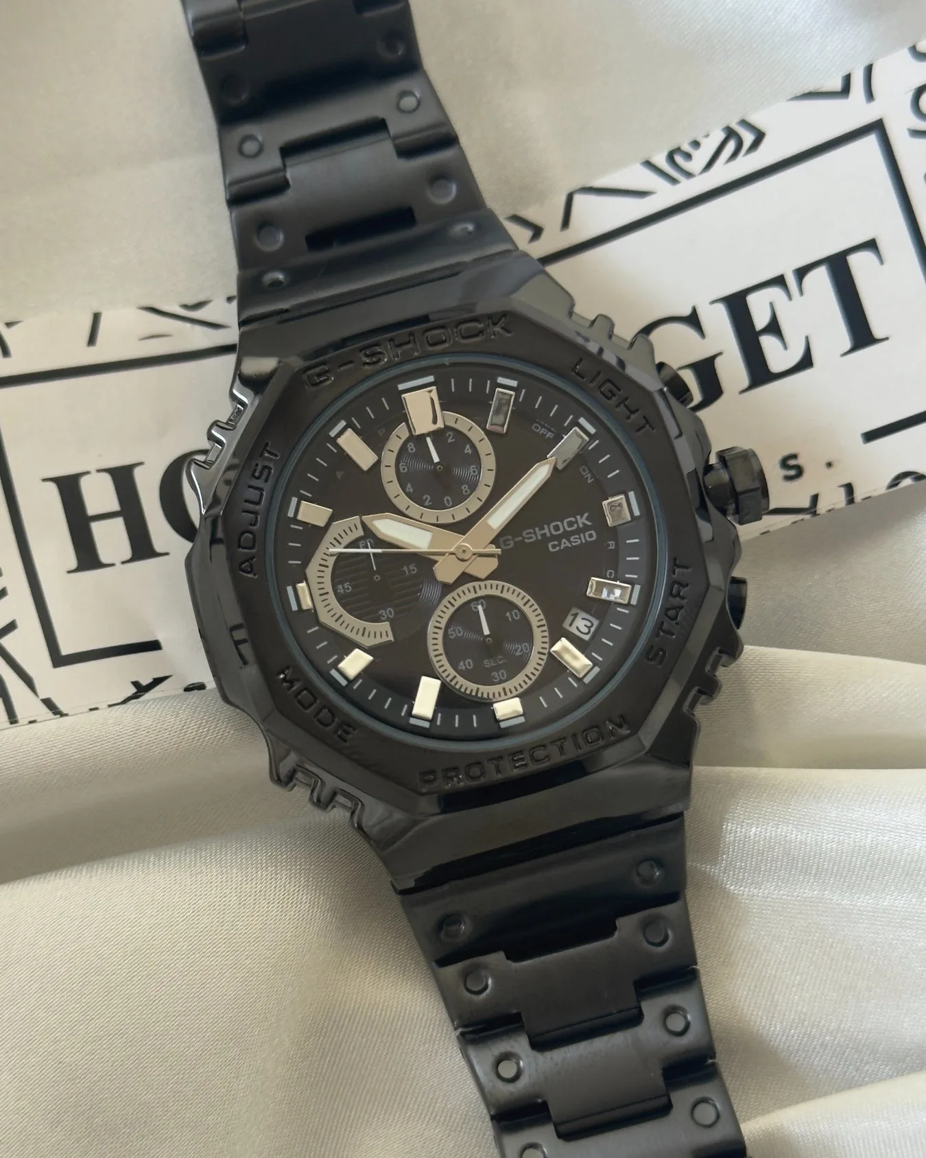 GShock-GMCB2100 (Analog Digital Watch) GShock-GMCB2100 (Analog Digital Watch) – Black