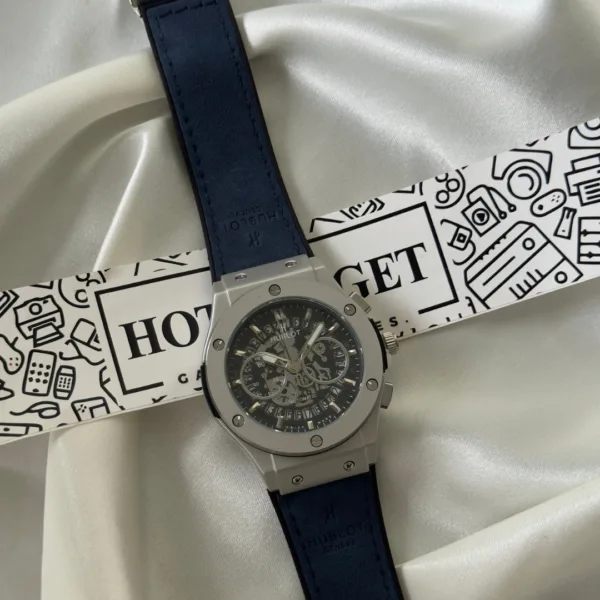 HBT Big Bang - (Analog Watch) – Grey Dial / Blue Strap