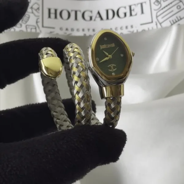 Just c. Snake (Analog Watch) – Green Dial / Two Tone Strap – video