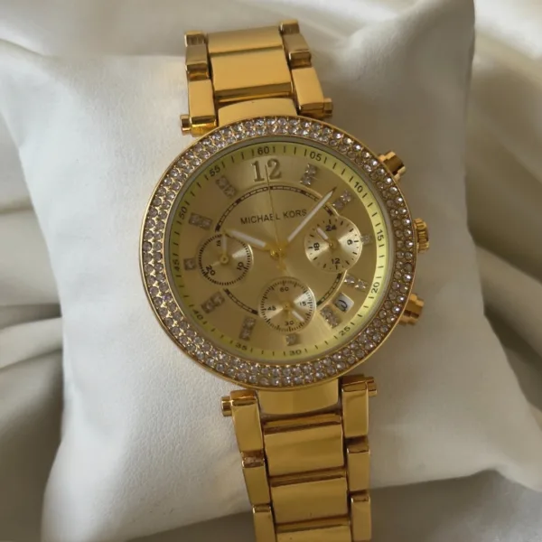 MK Parker 5896 (Chronograph Watch) – Gold