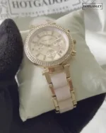 MK Parker 5896 (Chronograph Watch) – Pink Dial / Rose Gold & Pink Strap – video