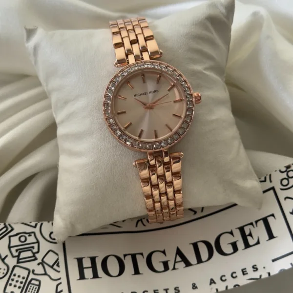 MK Petite 3832 (Analog Watch) – Rose Gold