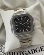 PP Cubitus - (Analog Watch) – Black Dial / Silver Strap