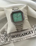 PP Cubitus - (Analog Watch) – Mint Blue Dial / Silver Strap