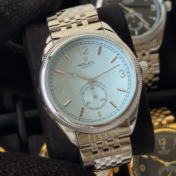 RLX 1908 – Perpetual – Mint Blue Dial / Silver Strap