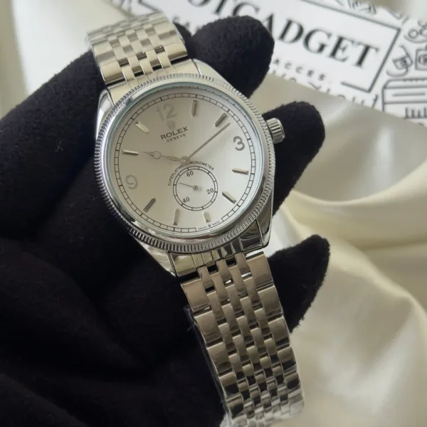 RLX 1908 – Perpetual – White Dial / Silver Strap