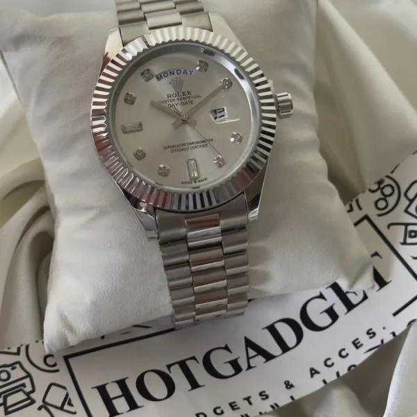 RLX Classic II – Oyster Edition – White Dial / Silver Strap