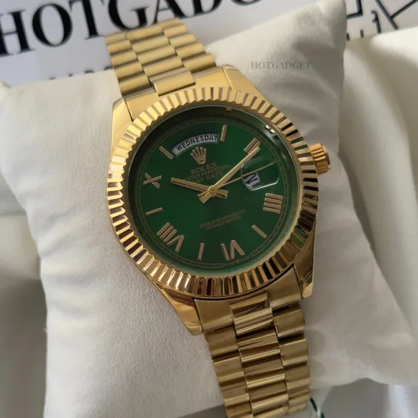 RLX Day-Date 40 – Oyster Green