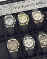RLX Daytona Inspired – Classic Chronograph – Black Dial / Black Strap – Silver Case – video