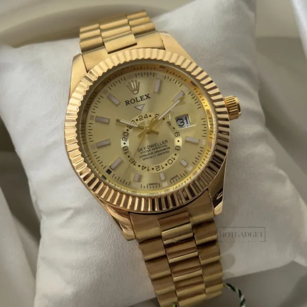 RLX Oyster Sky – Dweller – Gold