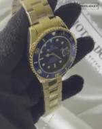 RLX Submarine – Oyster Date – Blue Dial / Gold Strap – video