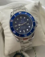 RLX Submarine – Oyster Date – Blue Dial / Silver Strap