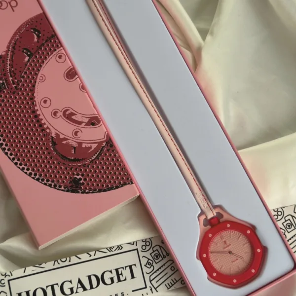 RoyalPop (Analog Watch) – Red & Pink