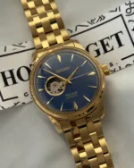 SEIKO-Presage (Automatic Watch) – Blue Dial / Gold Strap