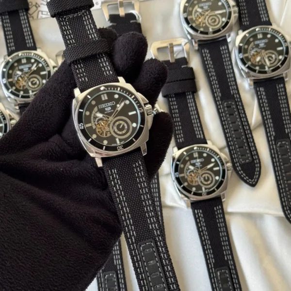 SEIKO-Tourbillon (Automatic Watch) – Black