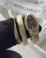 Serpenti-Tubogas Gold (Analog Watch) – Black Dial / Gold Strap – video
