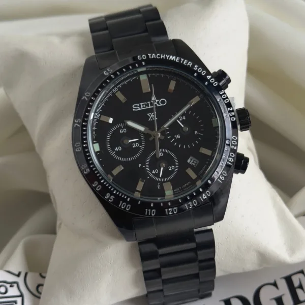 SKO-Prospex Speedtimer (Analog Watch) – Black