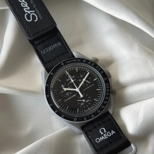 Bioceramic MoonSwatch (Chronograph Watch) Moon