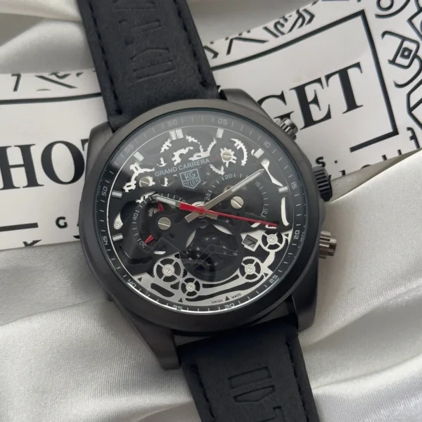 Tag CR7 (Chronograph Watch) – Black