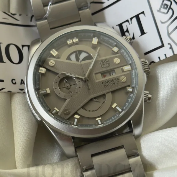 Tag CR7 Chain (Chronograph Watch) – Grey