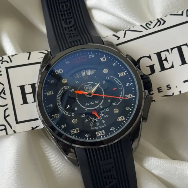 Tag SLS (Chronograph Watch) – Black