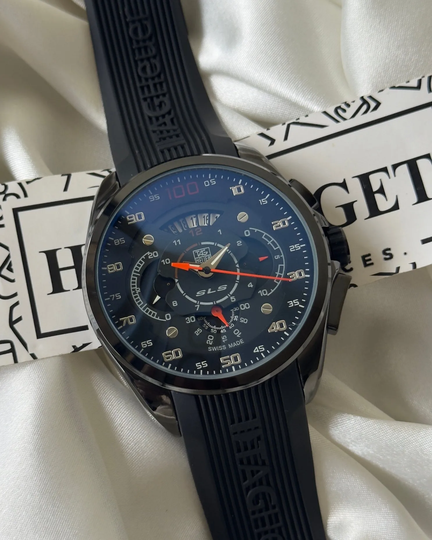 Tag SLS (Chronograph Watch) Tag SLS (Chronograph Watch) – Black